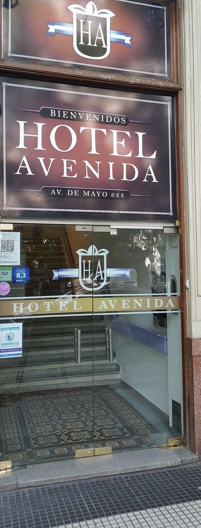 Hotel Avenida ブエノスアイレス エクステリア 写真